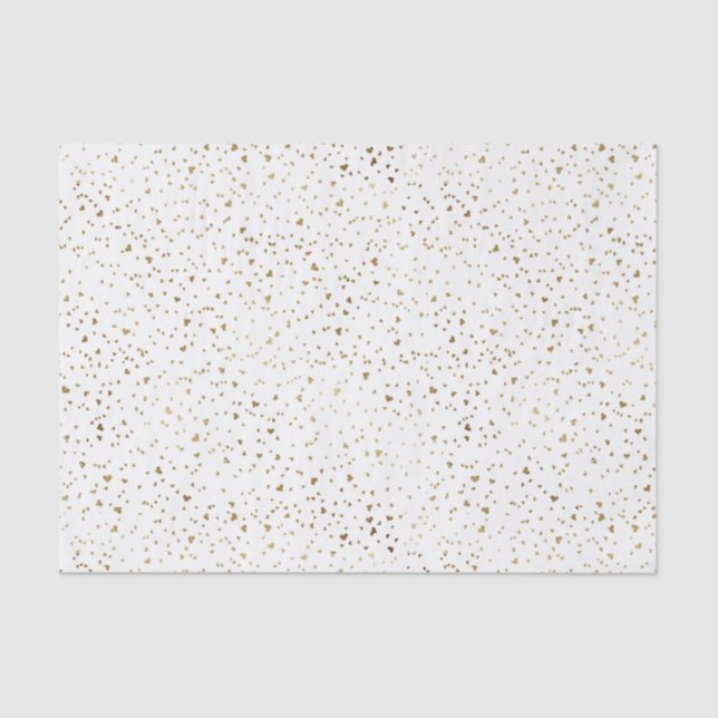 Goldherz Seidenpapier (Vorderseite)