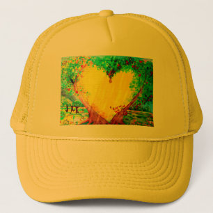 Goldherzhut Truckerkappe