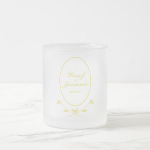 Goldhochzeit Mattglastasse