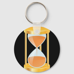 Goldhourglass-Schlüsselanhänger Schlüsselanhänger