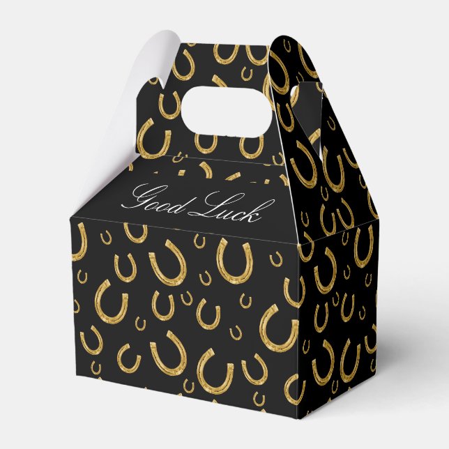 Goldhufeisen Geschenkschachtel (Vorderseite)