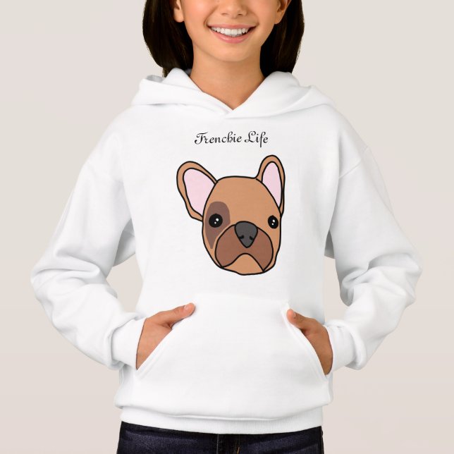 Goldhund Hoodie (Vorderseite)