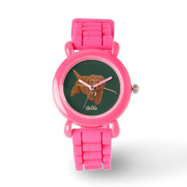 Goldie Golden Doodle Kids Armbanduhr