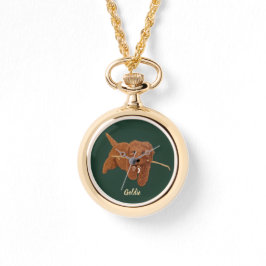 Goldie Golden Doodle Necklace Armbanduhr
