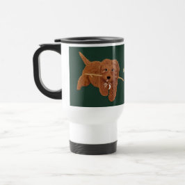 Goldie Golden Doodle Travel Mug Reisebecher