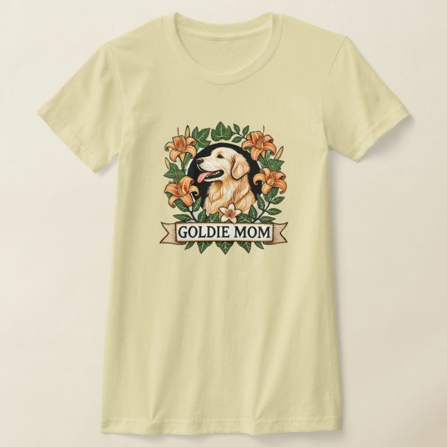Goldie Mama Golden Retriever Hunde Mamas T-Shirt (Ablage )