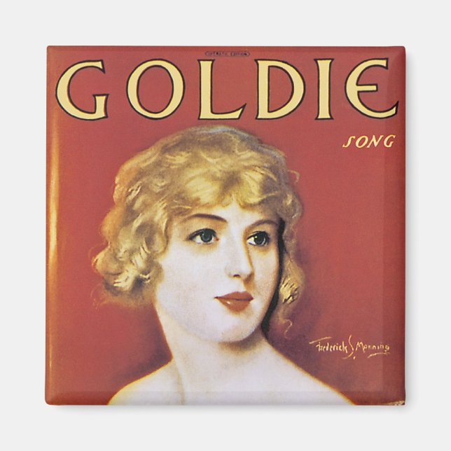 Goldie Song Magnet (Vorne)