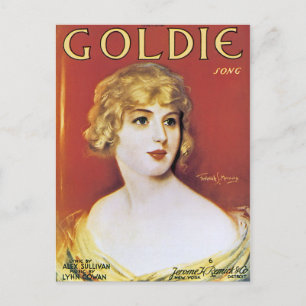 Goldie Song Postkarte