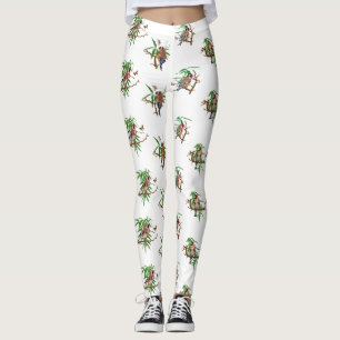 Goldies Frenzy Leggings (weiß)
