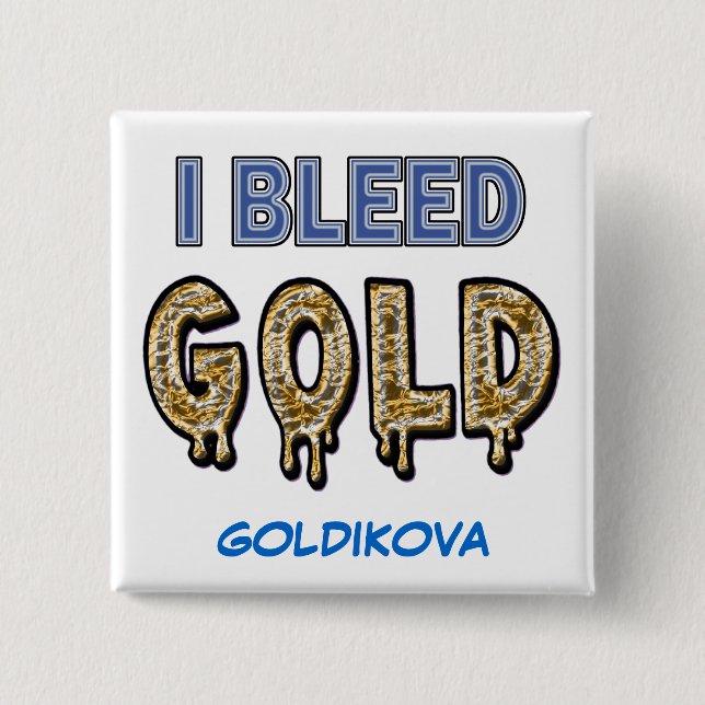 GOLDIKOVA Knopf Button (Vorderseite)
