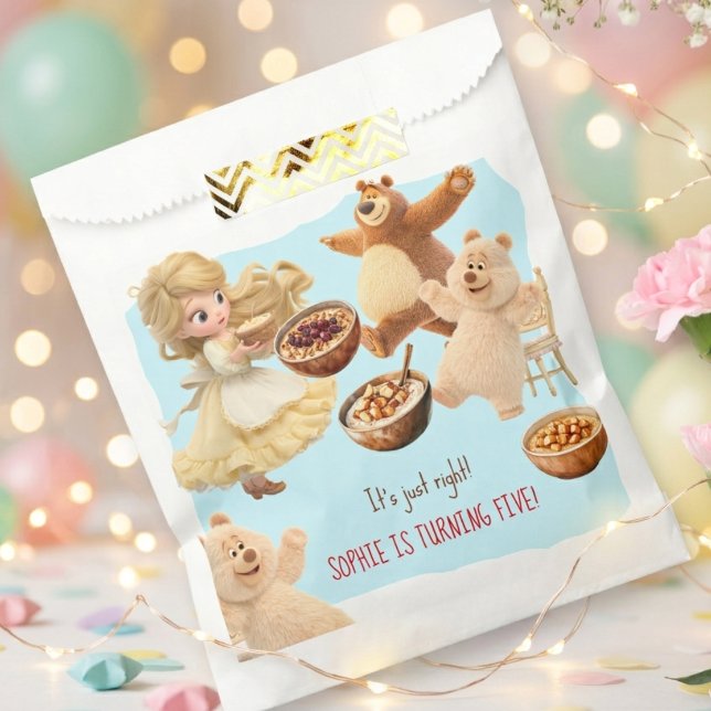 Goldilocks Geburtstag  Geschenktütchen (Von Creator hochgeladen)