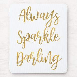 Goldimmer Schein-Liebling Mousepad