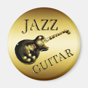 GOLDjazz-GITARRE Magnet
