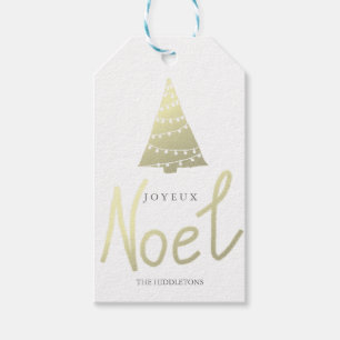 GoldJoyeux Weihnachten-moderner Geschenkanhänger