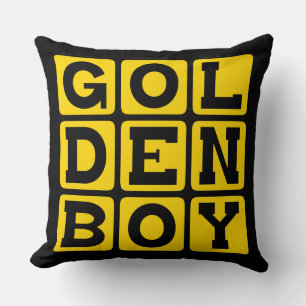 Goldjunge Kissen