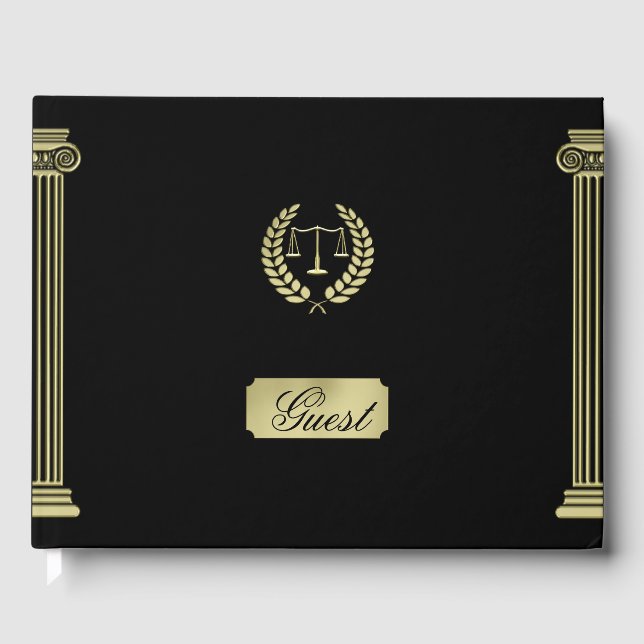 Goldjustizskala Gästebuch (Vorderseite)