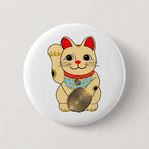 Goldkatze Button