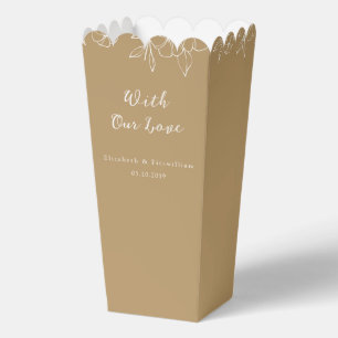 Goldkirschblüte mit unserer Liebe Geschenkschachtel