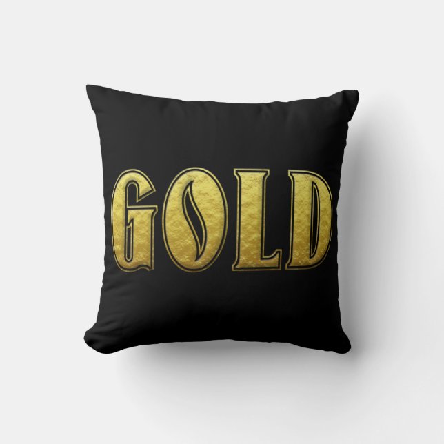 Goldkissen Kissen (Vorderseite)