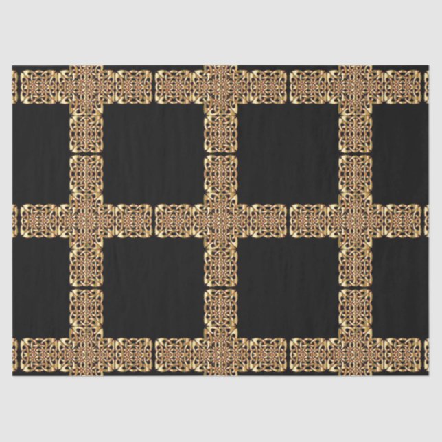 Goldklebepapier Seidenpapier (Vorderseite)