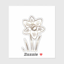 Goldkleber für die Blume