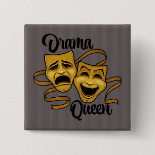 Goldkomödie und das Tragedy Theater Masken Drama K Button