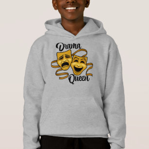 Goldkomödie und das Tragedy Theater Masken Drama K Hoodie