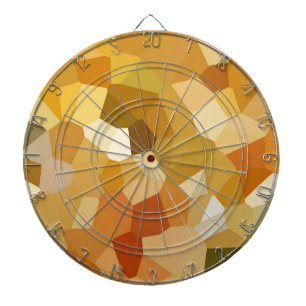 Goldkristalle Dartscheibe