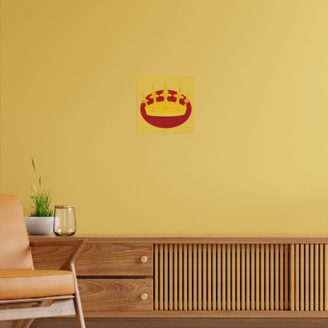 Goldkrone Poster (Wohnzimmer 2)