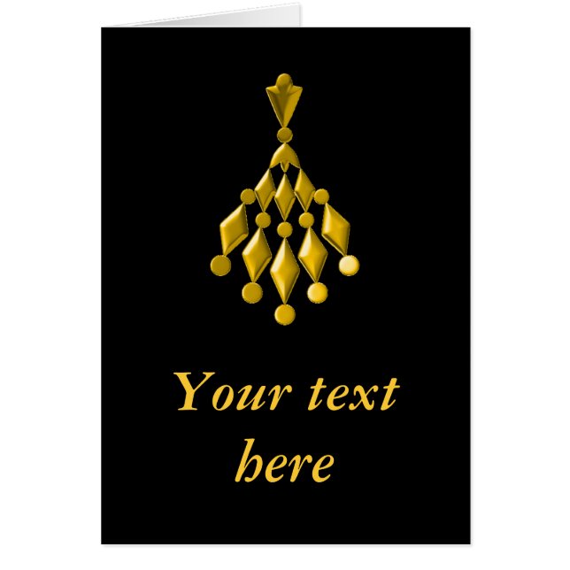 Goldkronleuchter (Vorne)