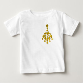 Goldkronleuchter Baby T-shirt
