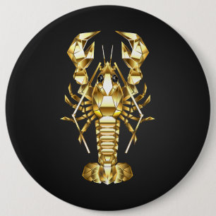 Goldlachs Button