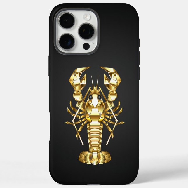 Goldlachs iPhone 16 Pro Max Hülle (Rückseite)