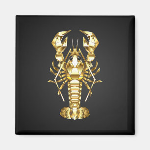 Goldlachs Magnet