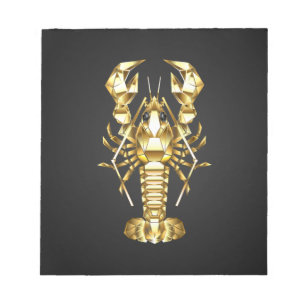Goldlachs Notizblock