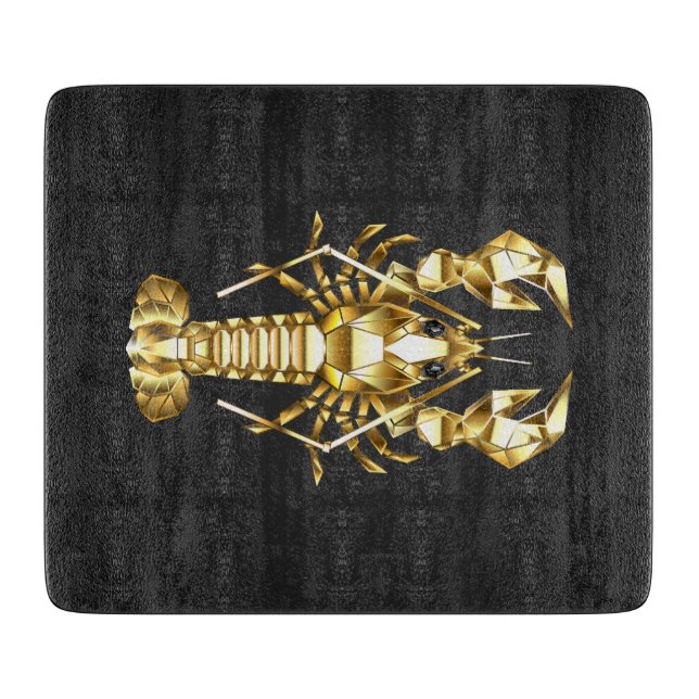 Goldlachs Schneidebrett (Vorderseite)