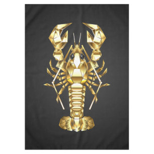 Goldlachs Tischdecke