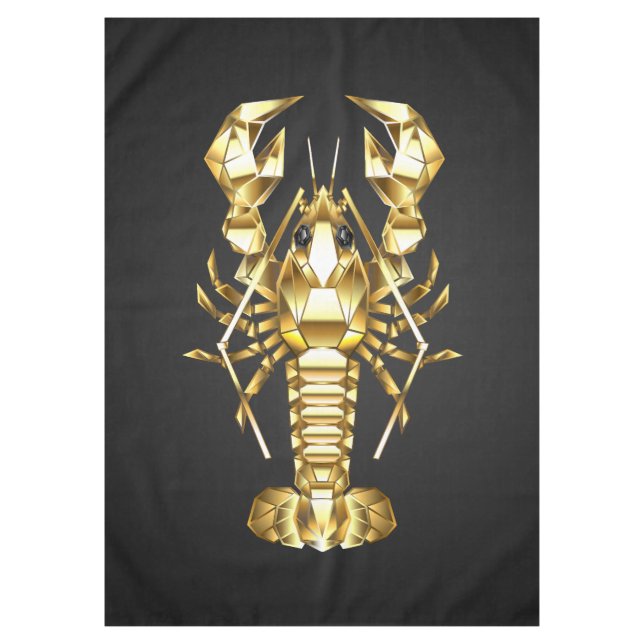Goldlachs Tischdecke (Vorderseite)