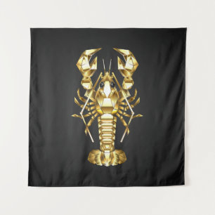 Goldlachs Wandteppich