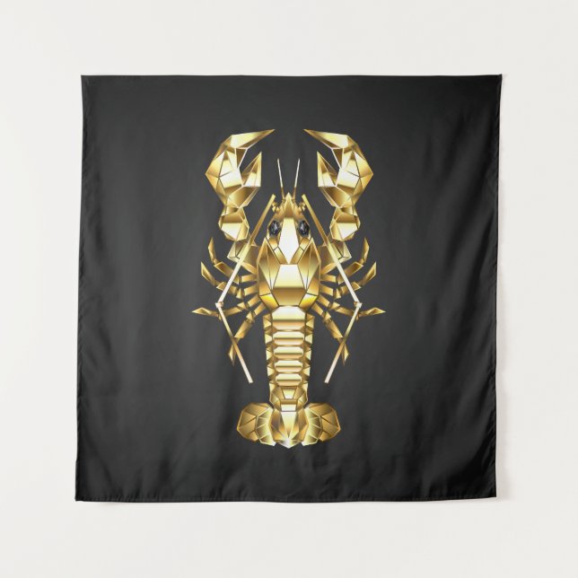 Goldlachs Wandteppich (Vorderseite)