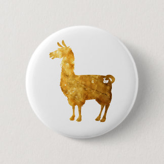 Goldlama-Knopf Button