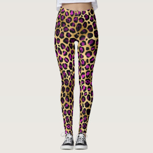 Goldleopard-Leggings Leggings