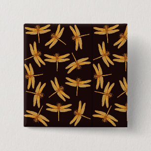 Goldlibellen-Button Button