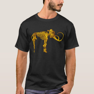 Goldmammut-Skelett T-Shirt