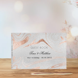 Goldmarmorhochzeit der Silberne Rose Gästebuch