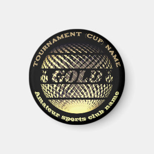 Goldmedaille, 1. Platz Sieger im Sport Magnet