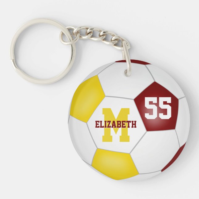 Goldmedaille der Fußball-Nationalmannschaft Schlüsselanhänger (Vorderseite)