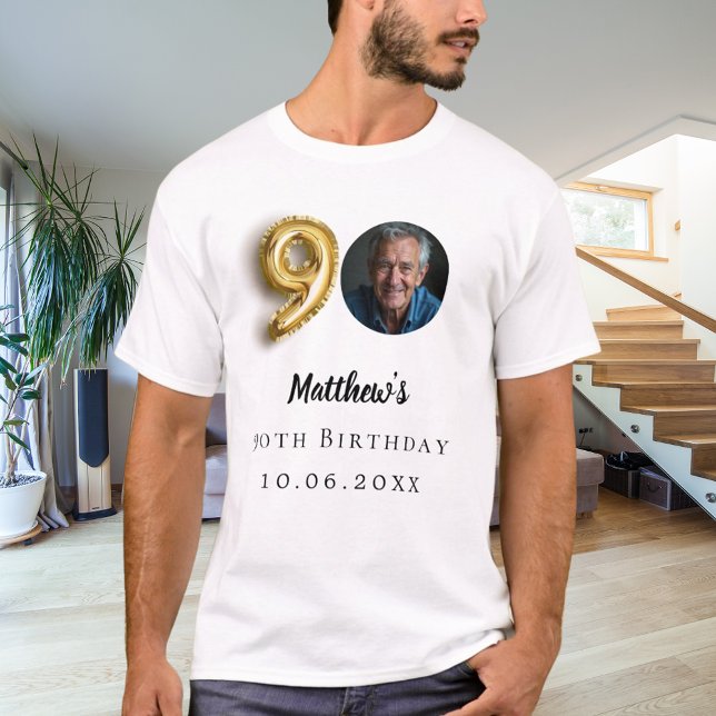 Goldmedaille des 90. Geburtstags T-Shirt (Von Creator hochgeladen)
