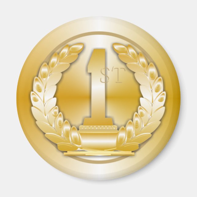 Goldmedaille Magnet (Vorne)