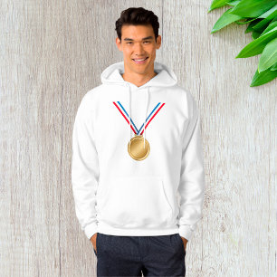 Goldmedaillen-Auszeichnung mit rot-weiß-blauem Ban Hoodie